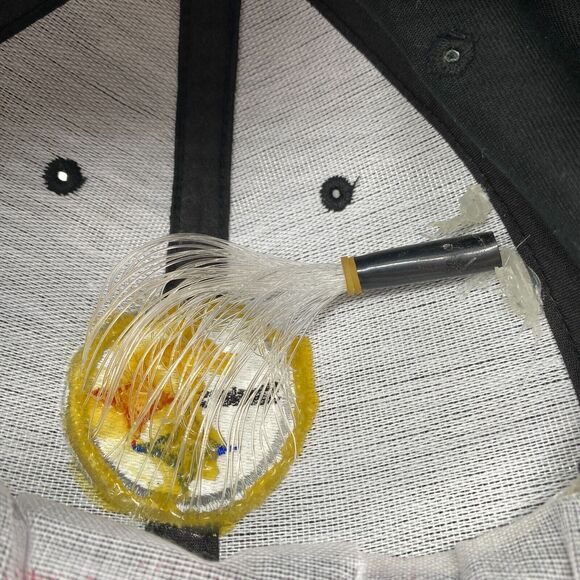 Vintage Pittsburgh Steelers Hat Cap Snap Back Black Yellow - Logo 7 NFL Football - Picture 11 of 11